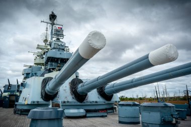 Wilmington Kuzey Carolina / ABD 5 Ağustos 2019 USS Kuzey Carolina BB-55
