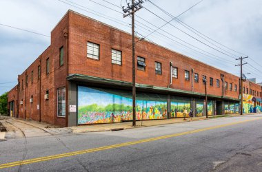 Raleigh Kuzey Carolina ABD 19 Temmuz 2014 Norfolk Güney Tren Yard