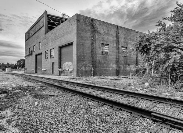 Роли Северная Каролина Сша Июля 2014 Norfolk Southern Train Yard — стоковое фото