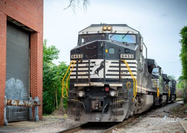Raleigh Kuzey Carolina ABD 19 Temmuz 2014 Norfolk Güney Tren Yard