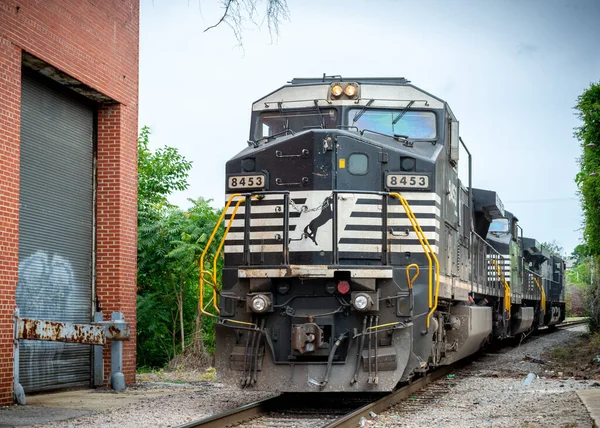 Raleigh North Carolina Usa Juli 2014 Norfolk Southern Train Yard — Stockfoto