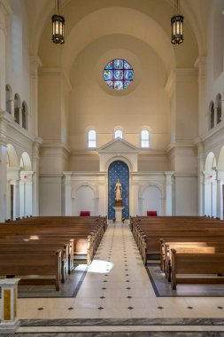 Raleigh Kuzey Carolina 20 Eylül 2017 İsa 'nın Kutsal Katedrali