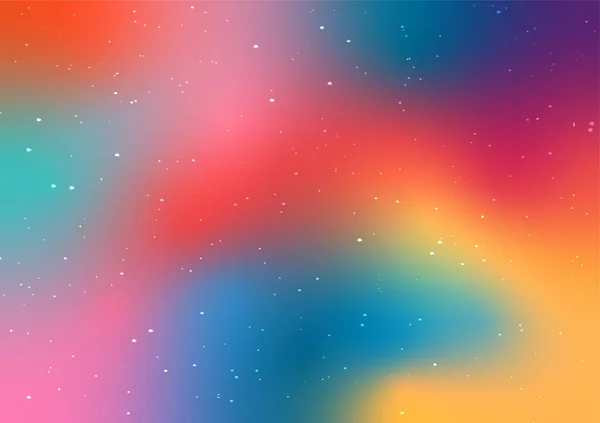 Fondo Holográfico Colorido Abstracto Estilo Minimalista Espacio Fondo Pantalla Plantilla — Vector de stock