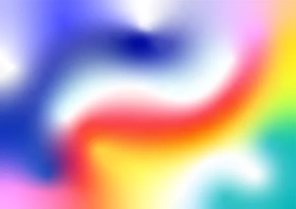 Dynamischer Holographischer Hintergrund Farbenfroher Abstrakter Minimalistischer Stil Raumtapete Vorlage Für Vektorgrafiken