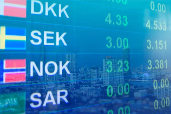 İzleme ve şehir manzarasında döviz kuru oranı, döviz kuru kavramı