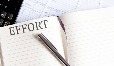 Araçlarla Not Defteri, EFFORT Hakkında Notlar