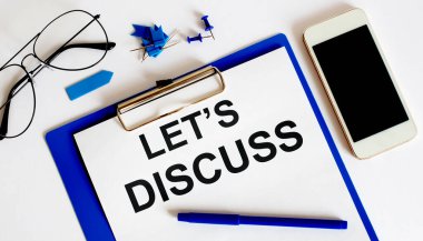 Telephon, ofis araçları ile disCUSS kavramı