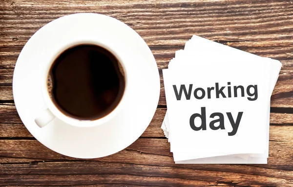 Word Writing Text Working Day Businesskonzept Für Urgent Move Text — Stockfoto