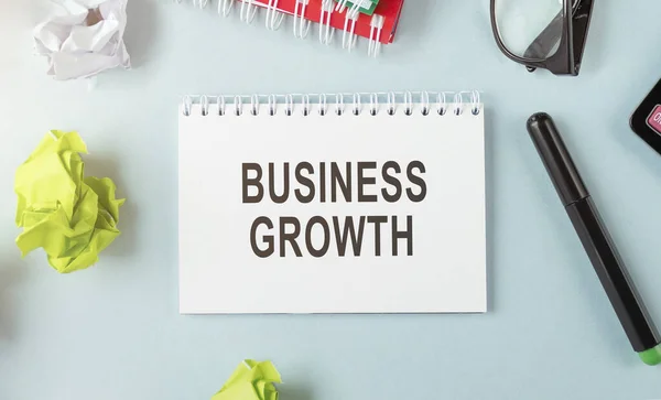 Sms Teken Van Business Growth Conceptuele Foto Stimuleren Van Toplijn — Stockfoto