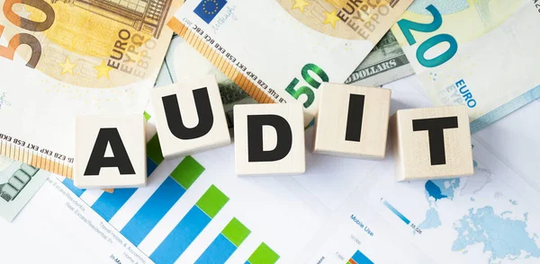 Audit Kuber Affärsidé — Stockfoto