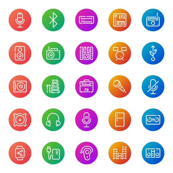 Aygıtlar için renk özeti simgeleri.