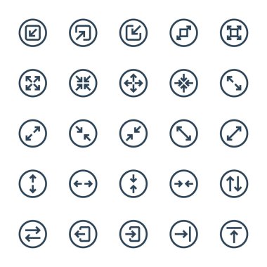 ui ux için taslak simgeleri.