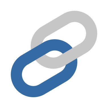 Bağlantı - Düz renk simgeleri.