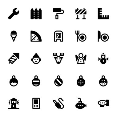 Kullanıcı arayüzü için simge simgeleri.