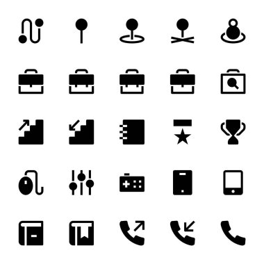 Kullanıcı arayüzü için simge simgeleri.