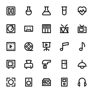 Kullanıcı arayüzü için özet simgeleri.