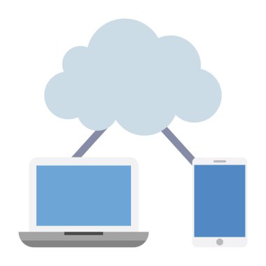 İnternet Verisi - Düz renk simgesi.