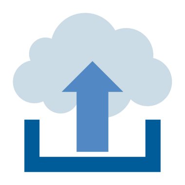 Gönderme - Düz renk simgesi.