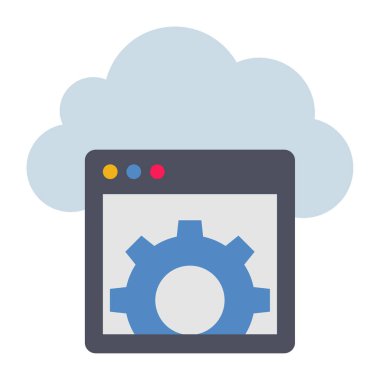 Tarayıcı Ayarları - Düz renk simgesi.