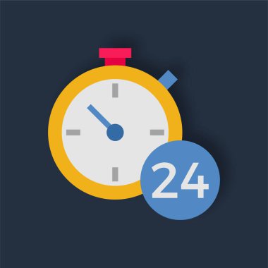 Hızlı Teslim - Düz renk simgesi.