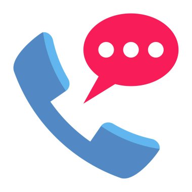 Müşteri Hizmetleri - Düz renk simgesi.