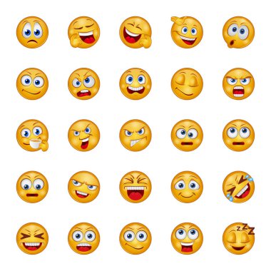 Emojiler için renk simgeleri.