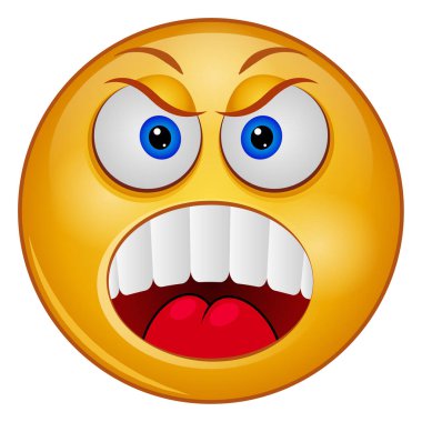 emoji yüzü için gradyan renk simgesi.