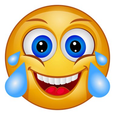 emoji yüzü için gradyan renk simgesi.