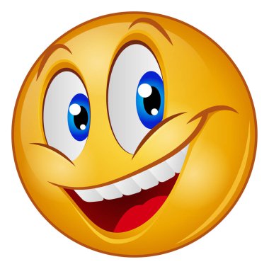 emoji yüzü için gradyan renk simgesi.