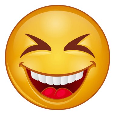 emoji yüzü için gradyan renk simgesi.