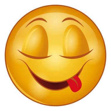 emoji yüzü için gradyan renk simgesi.