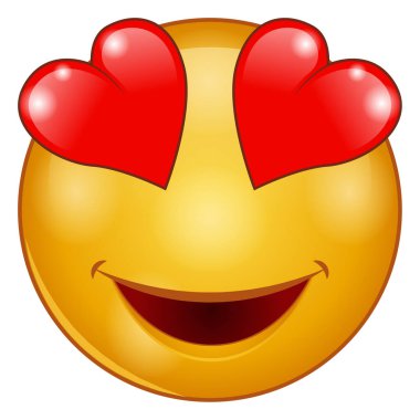 emoji yüzü için gradyan renk simgesi.