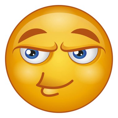 emoji yüzü için gradyan renk simgesi.