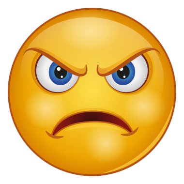 emoji yüzü için gradyan renk simgesi.