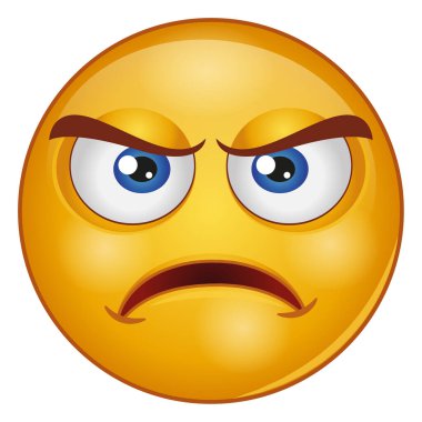 emoji yüzü için gradyan renk simgesi.