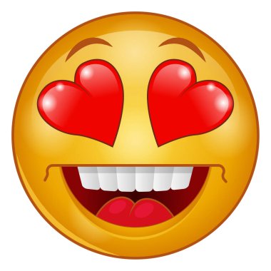emoji yüzü için gradyan renk simgesi.