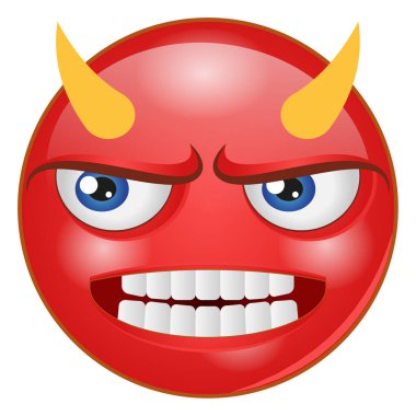 emoji yüzü için gradyan renk simgesi.