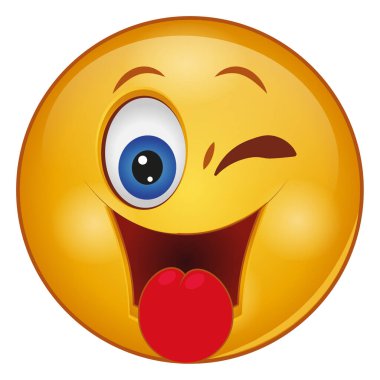 emoji yüzü için gradyan renk simgesi.