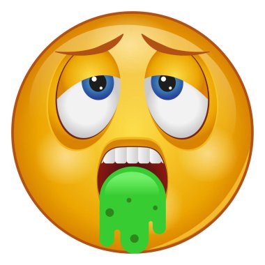 emoji yüzü için gradyan renk simgesi.