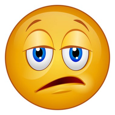 emoji yüzü için gradyan renk simgesi.