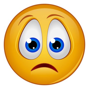 emoji yüzü için gradyan renk simgesi.