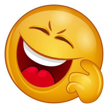 emoji yüzü için gradyan renk simgesi.