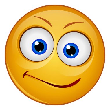 emoji yüzü için gradyan renk simgesi.