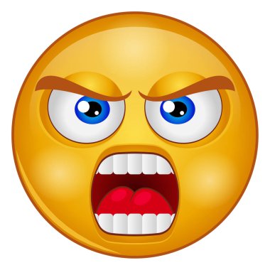emoji yüzü için gradyan renk simgesi.