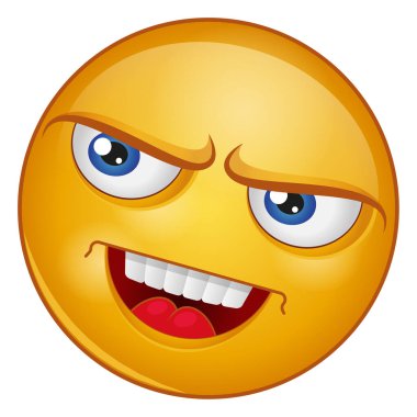emoji yüzü için gradyan renk simgesi.