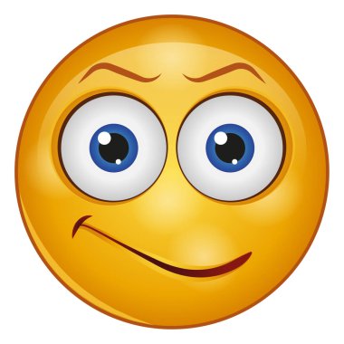 emoji yüzü için gradyan renk simgesi.