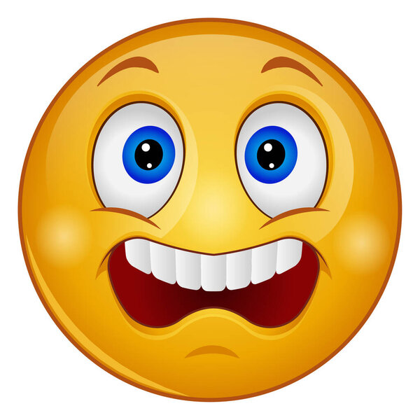 Gradient color icon for emoji face.