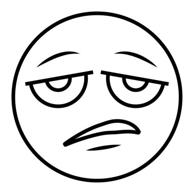 emoji yüzü için özet simgesi.