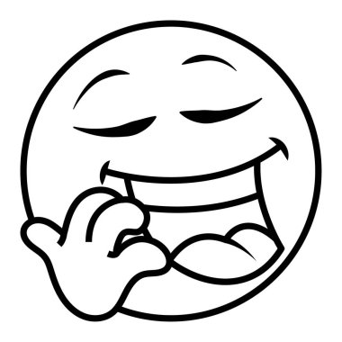 emoji yüzü için özet simgesi.