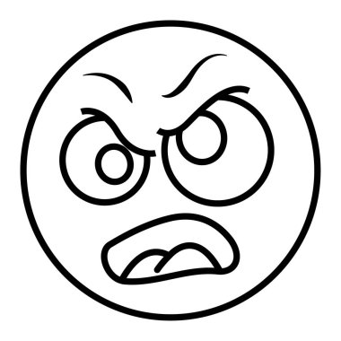 emoji yüzü için özet simgesi.